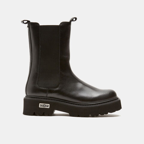Botines Chelsea Altos, Negro Botines Chelsea Altos, Negro